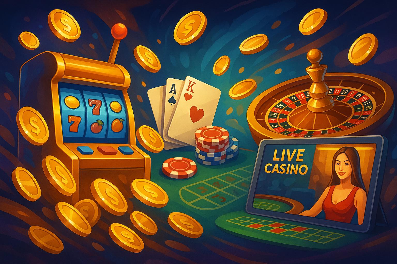 Jogos de cassino online inovadores e emocionantes na QKKBET